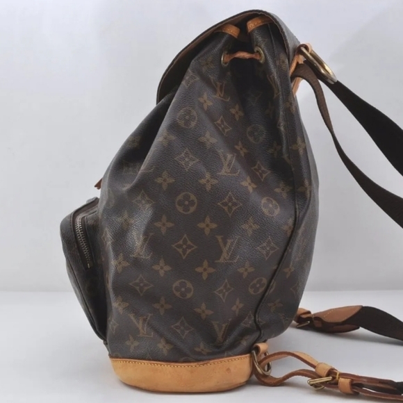100% AUTHENTIC LOUIS VUITTON MONTSOURIS GM BACKPACK - Picture 4 of 13